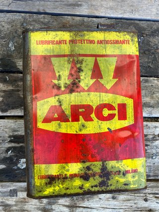 Tanica lubrificante vintage ARCI