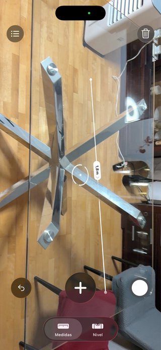 Mesa de Comedor de Cristal y Acero