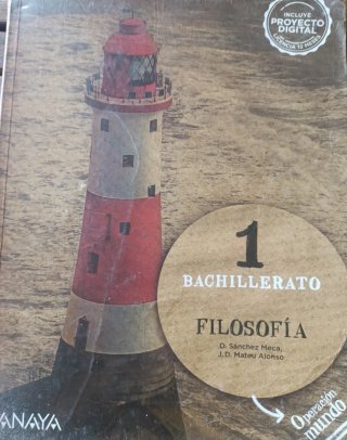 Filosofía 1 Bachillerato