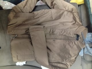 Chaqueta Zara Bomber Satinada Talla M