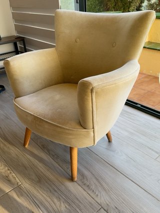 Sillón Vintage Maisons du Monde verde