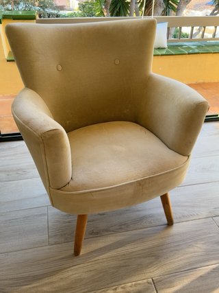 Sillón Vintage Maisons du Monde verde