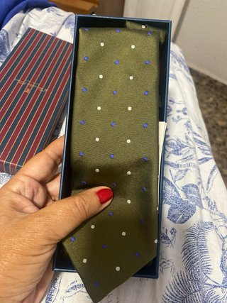 Corbata Emidio Tucci Verde de seda