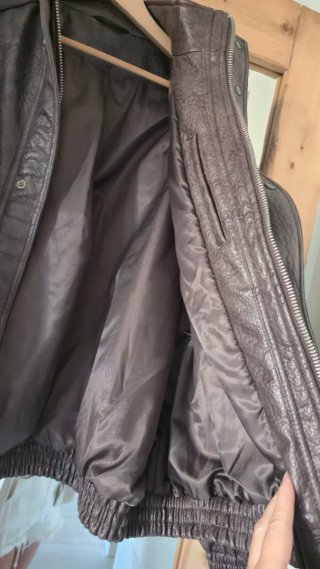 Chaqueta Zara efecto piel