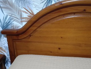 Dormitorio Completo pino