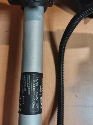 Desbrozadora gasolina 10h uso, completa.