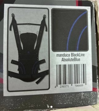 Mochila Portabebé Manduca BlackLine