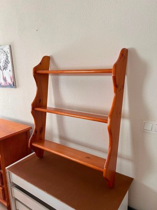Estantería de Pared de Madera