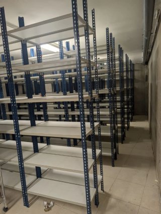 44 Scaffalature Metalliche Professionali 92x30x250