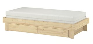Cama extensible con 2 colchones