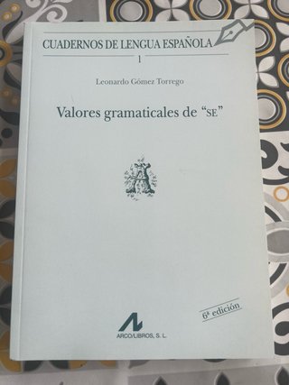 Valores gramaticales del SE