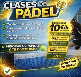Clases de Pádel
