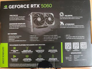 Tarjeta Gráfica MSI GeForce RTX 5060