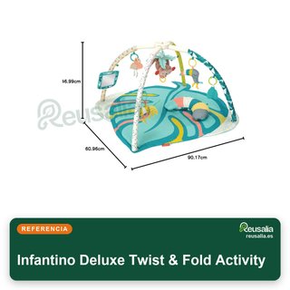 Infantino Deluxe Twist & Fold Activity alfombra