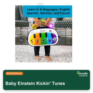 Baby Einstein Kickin' Tunes gimnasio musical luces