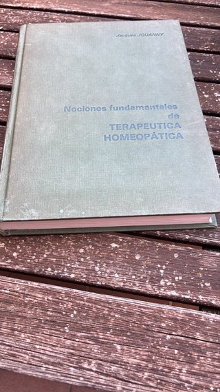Nociones fundamental Teraputica Homoepática libro