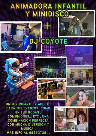 Animación + DJ  y EQUIPO