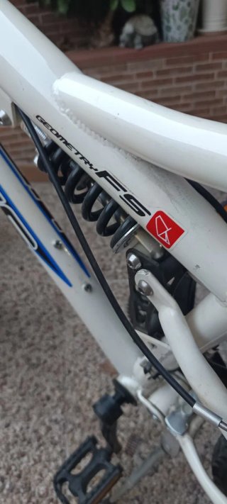 Bicicleta FS 4.5 Geometry Blanca
