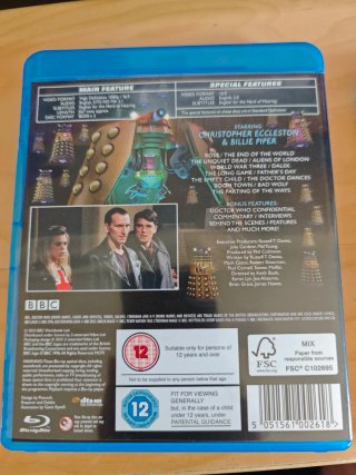Doctor Who: Serie 1, 2 y 3 (Blu-ray)