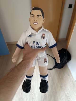Muñeco Cristiano Ronaldo Real Madrid