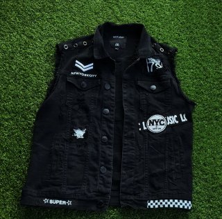 Chaqueta Vaquera Sin Mangas Leeyo Jeans XL