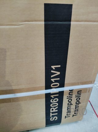 Cama elástica exterior grande