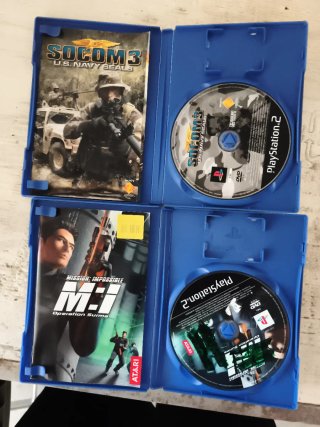 Lote 2 Juegos PS2: SOCOM 3 y M:I