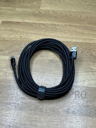 Cable de carga USB C extra largo de 16.4 pies