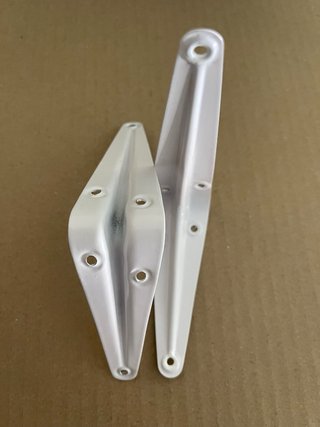 2 Ángulos para Estantería Blancos