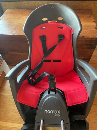 Silla Hamax Smiley para bici niño