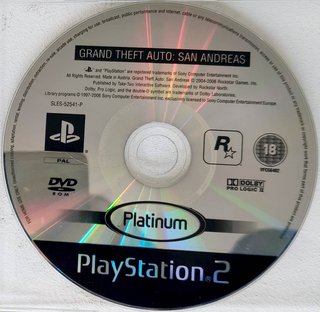Pack 2 Juegos PS2: GTA San Andreas y God of War II