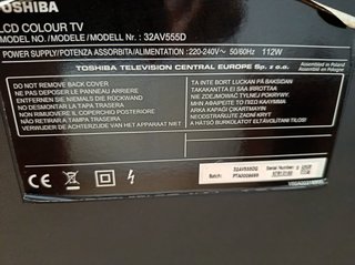 Televisor Negro