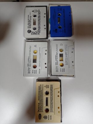 Lote 5 Cintas Cassette música variada