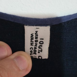 Chaleco Multicolor Bordado Talla L handmade