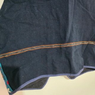 Chaleco Multicolor Bordado Talla L handmade
