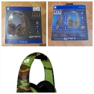 Auriculares Gaming 4Pro4-70 Camo PS4 + REGALO