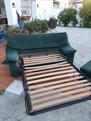 Sofá Cama Verde