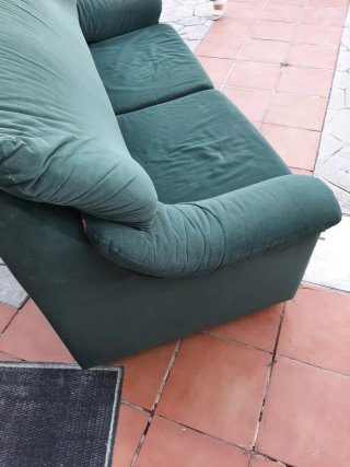Sofá Cama Verde