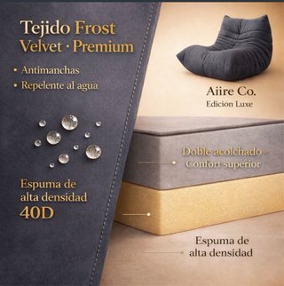 Puf Sofá Togo XL Diseño Exclusivo