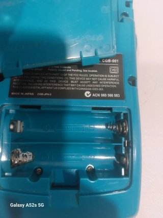 Nintendo Game Boy Color Azul