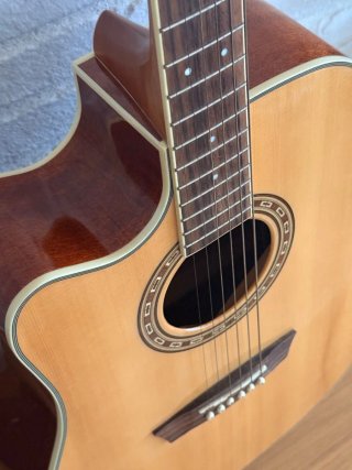 Guitarra Acústica Washburn para zurdo