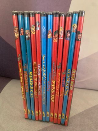 11 DVDs Clásicos Infantiles Animados Español