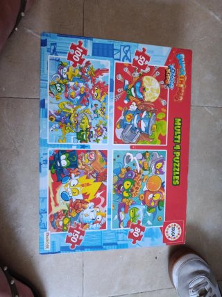 Multi 4 Puzzles SuperZings Educa