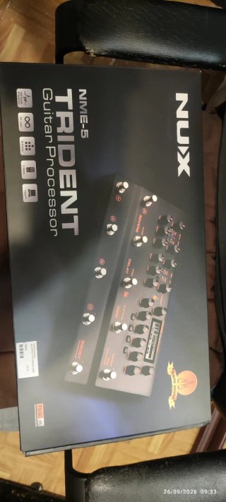 Procesador de Guitarra NUX Trident NME-5