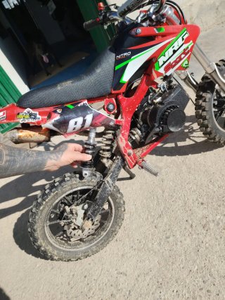 Moto Infantil 2 Tiempos Roan