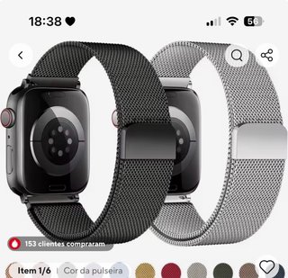 Smartwatch HK 11 Pro Max Preto Novo