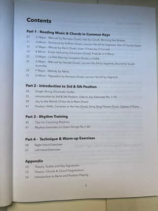Libro de Guitarra: Mauro Giuliani Op. 1 y otro