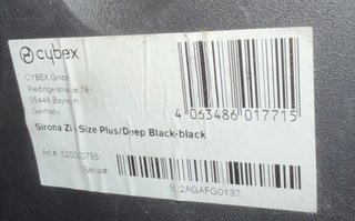Silla Coche Cybex Sirona Zi i-Size Negra