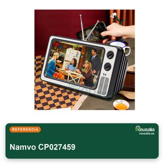 Amplificador pantalla móvil TV vintage 12"