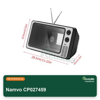 Amplificador pantalla móvil TV vintage 12"